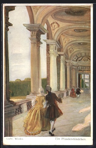Carte postale artiste - carte,