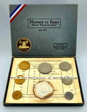 FRANCE - COFFRET FLEURS DE COINS - 1970 - 8 MONNAIES