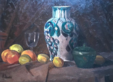 NATURE MORTE ORANGE CITRON