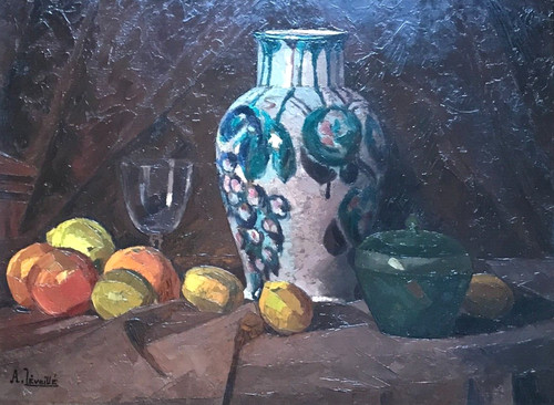 Nature morte orange citron - morte,