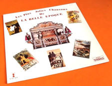 Vinyle 33 tours Les plus jolies chansons de la Belle Epoque à l' orgue limonaire