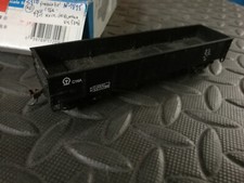 BACHMANN ECHELLE HO WAGON TOMBEREAU NOIR A BOGIES  +++