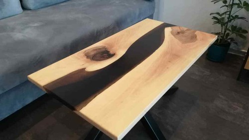 Table bois époxy - table, en