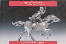 Carte postale 10X15cm NAPOLEON 1er BONAPARTE le hussard de la mort EMPIRE