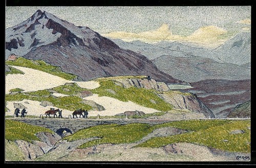Carte postale artiste carl - carte, d'artiste