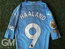 Maillot Replica Puma Ultraweave Authentique Manchester City Domicile Haaland XL