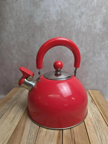 Bouilloire vintage rouge - , en