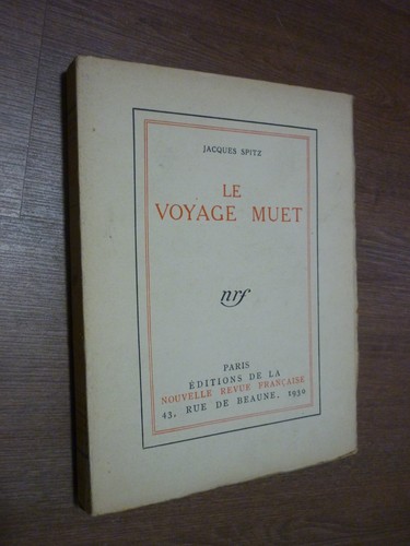 Spitz jacques voyage muet - spitz,