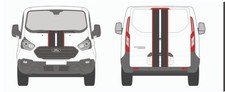 Stickers bandes capot hayon - stickers,