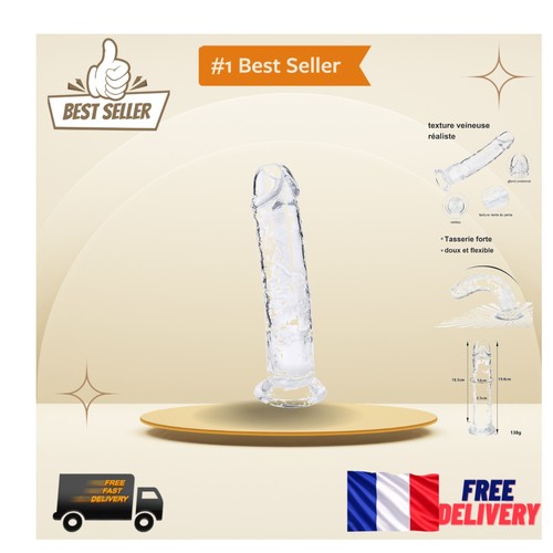 Gode transparent avec - transparent,