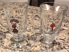 Set of 2 Pottery Barn Santa