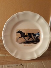 Assiette cheval sarreguemines
