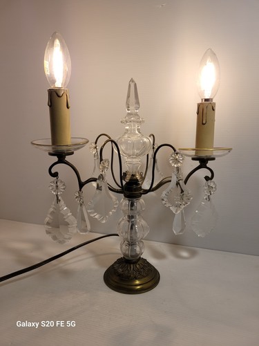 Girandole bronze cristal - et,