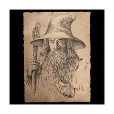 Weta - Gandalf Portrait Print