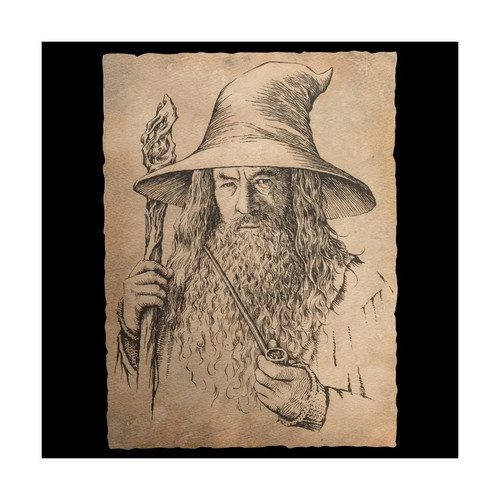 Weta gandalf portrait - weta,