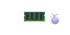 Hynix module mémoire SODIMM PC1 HYMD232M646A6-H 256MB DDR-266/333MHz-CL2.5