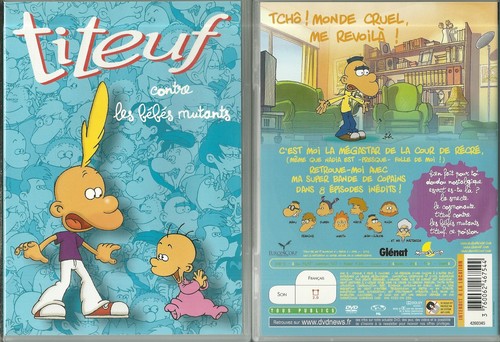 Rare dvd titeuf contre les - rare,