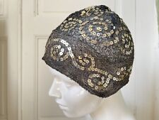 1920 Cloche Hat With Sequins