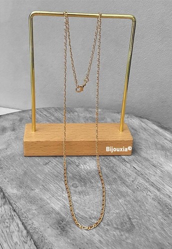 Chaîne figaro fine - chaîne, 50cm