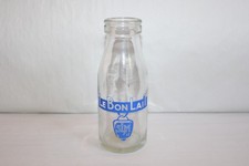 Bouteille de lait verre
