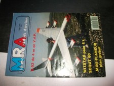 **rm Revue MRA avion n°592 Plan Mini planeur - B-52 - Wistar - Scout 60 Robbe