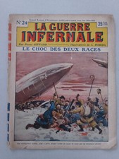 LA GUERRE INFERNALE - NUMERO 24 - LE CHOC DES DEUX RACES - GIFFARD