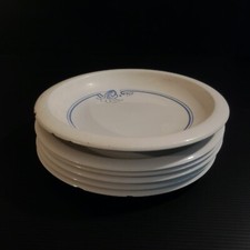 6 assiettes porcelain BOCH