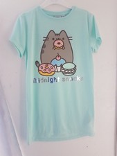 Primark Pusheen filles beignet T-shirt femme soirée robe de nuit pyjama 7-15 ans