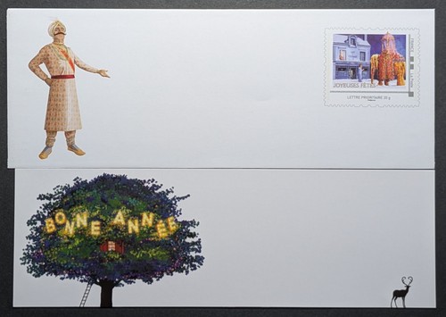 Enveloppe carte voeux - de,