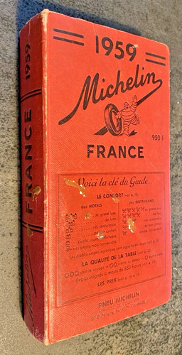 Guide michelin rouge - michelin,