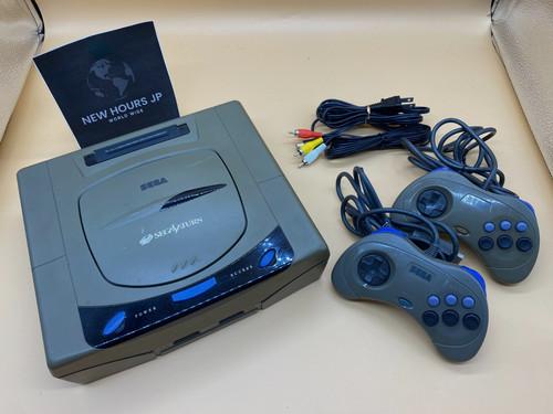 Console sega saturn - console, grise