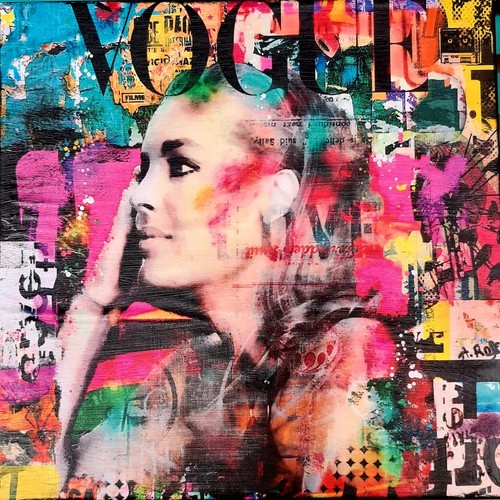 Tableau pop art street romy - street,