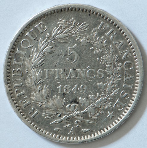Francs argent hercule - 5,