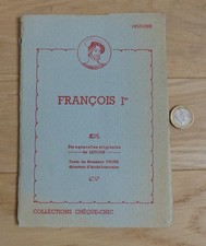 "François 1er", collection Chocolat Cemoi, pâtes Lustucru, aquarelles de Ledoux