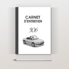 Carnet entretien peugeot 306 - carnet,