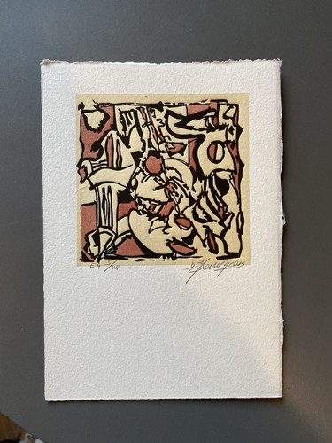 Lithographie épreuve - lithographie,