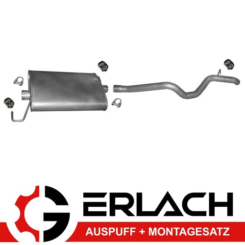 Pot échappement pour - d'échappement,
