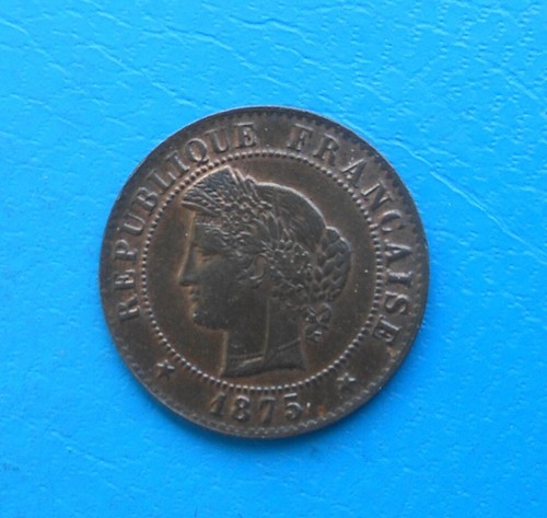 Centime cérès 1875 k - 1,