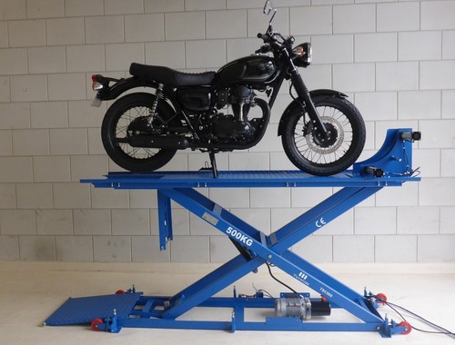 Nacelle élévatrice moto