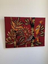 tapisserie canevas rené fumeron « Ciel De Feu » ( No Blin , Jouve , capron )