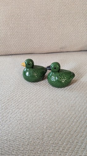 Salière poivrière canard