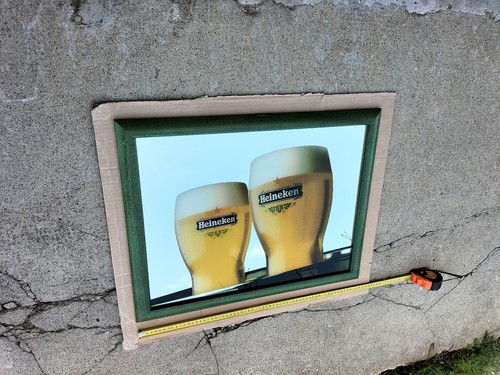 Cadre miroir bar pub - miroir, de