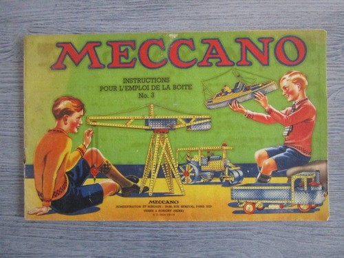 Meccano manuel instructions - meccano:, d'instructions