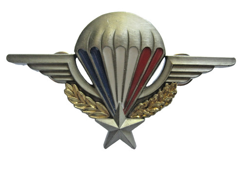 Brevet parachutiste tricolore - parachutiste,
