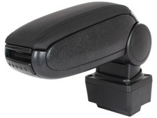 ACCOUDOIR + KIT DE MONTAGE CUIR ECO NOIR POUR AUDI A3 8L 1996-2003