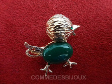Broche Vintage Poussin