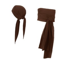 Foulard de pirate pour adultes, foulard de pirate, bandeau de pirate,