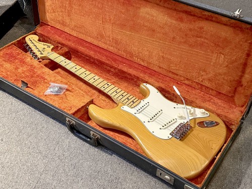 Fender stratocaster natural - fender stratocaster,