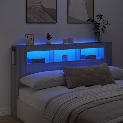 Tête lit led avec - de,
