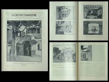 CONSTRUCTION MODERNE n°3 1930 VILLA A SAINT RAPHAEL, PARC CALVET, OCTAVE EVARD